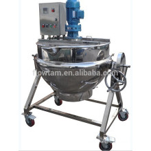 stainless steel tilting electric heating cooking pot jacketed kettle for food grade